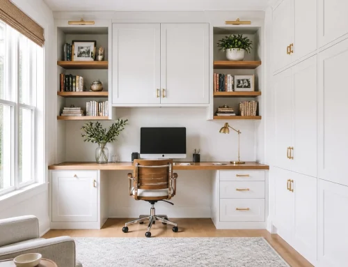 7 Mistakes You’re Making with Your Home Office Storage (And How Custom Cabinetry Fixes Them)
