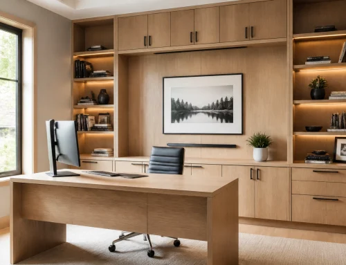 Productivity by Design: Why Custom Home Office Cabinets are a Game Changer for Your Minnesota Renovation