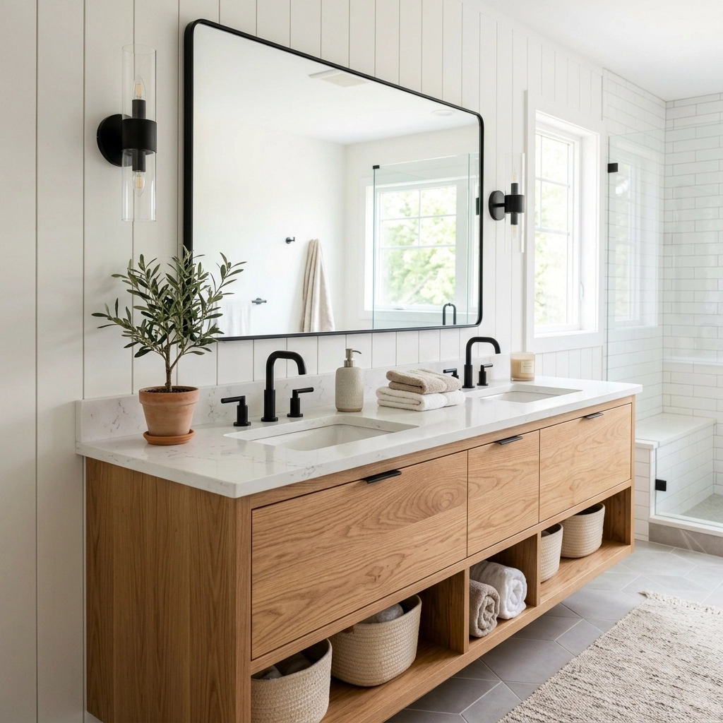 30 Catchy Custom Bathroom Vanity Ideas for Your Next Minnesota Remodel