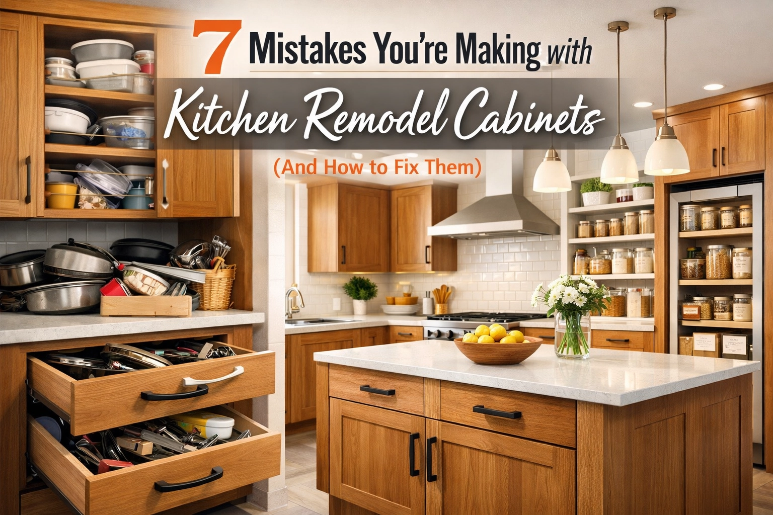 7 Mistakes You’re Making with Kitchen Remodel Cabinets (And How to Fix Them)