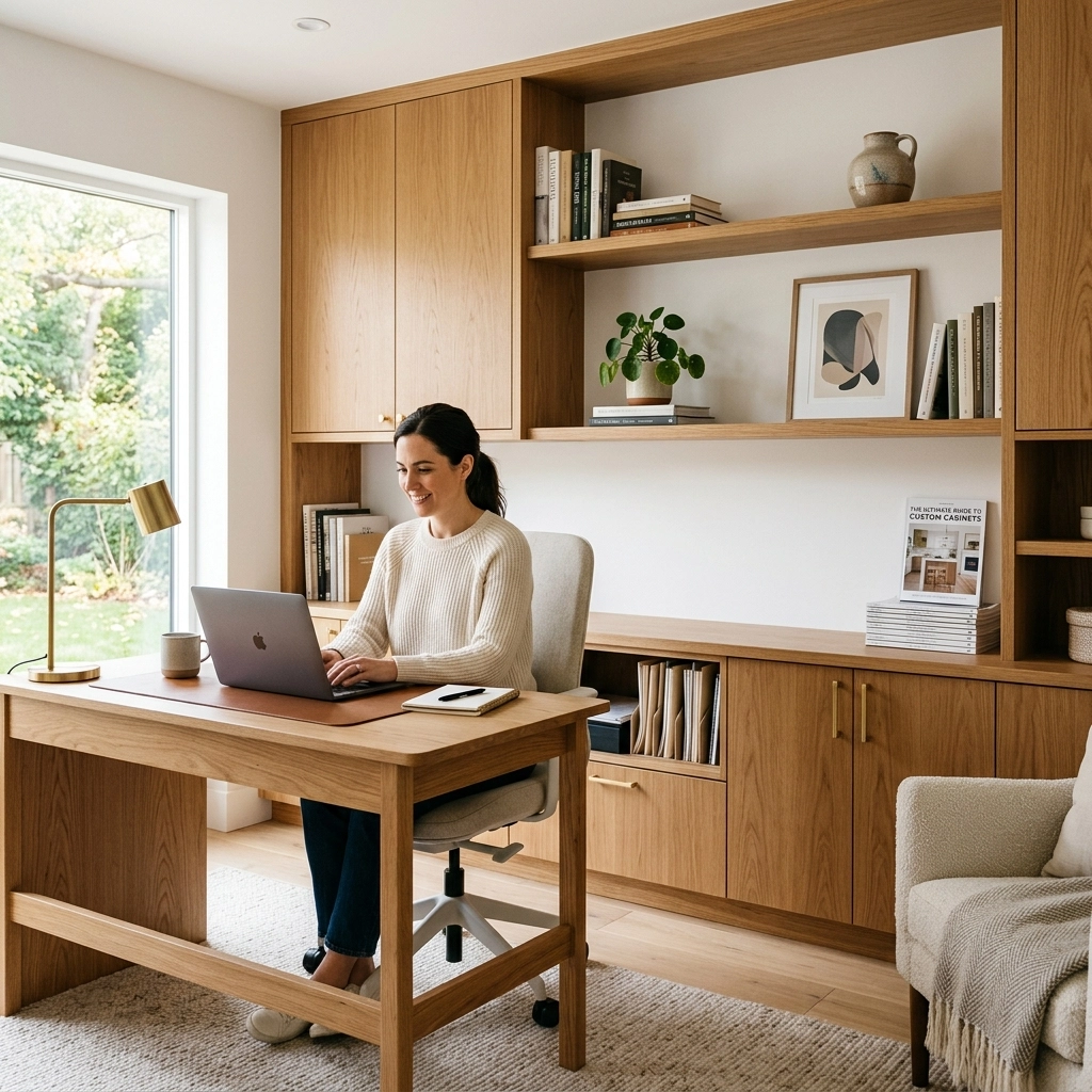 The Ultimate Guide to Custom Cabinets: Everything You Need to Succeed with Your Home Office Renovation