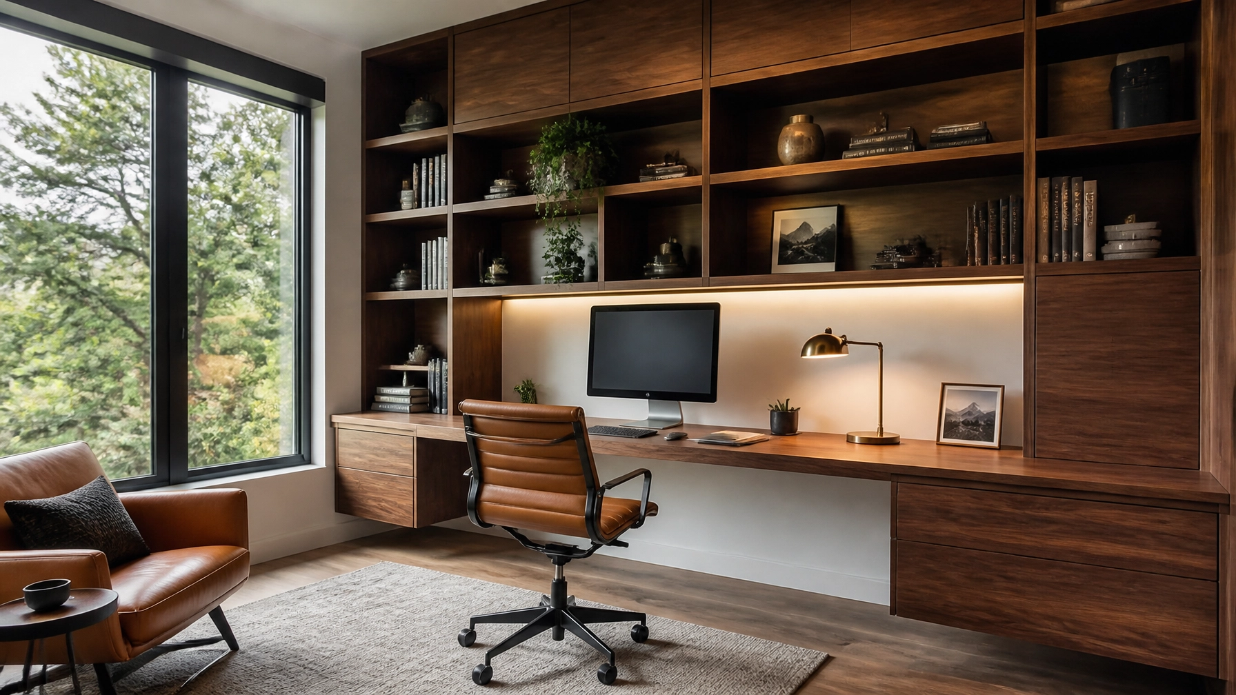 Looking for a Cabinet Maker Near Me? 10 Things to Know Before Adding a Custom Office to Your Renovation