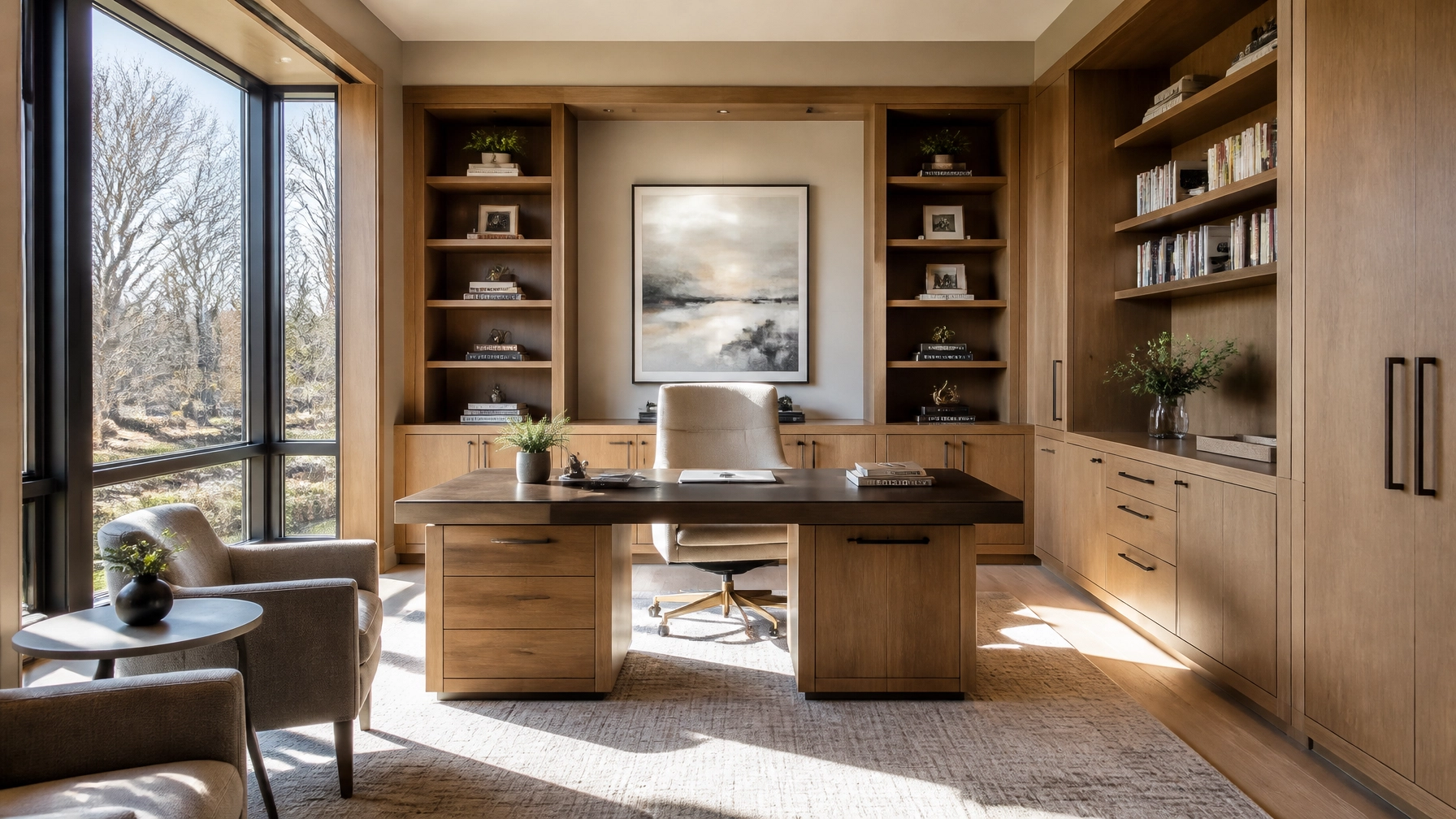Custom Home Office Cabinets Vs. Big Box Retail: Which Is Better For Your Minnesota Renovation?